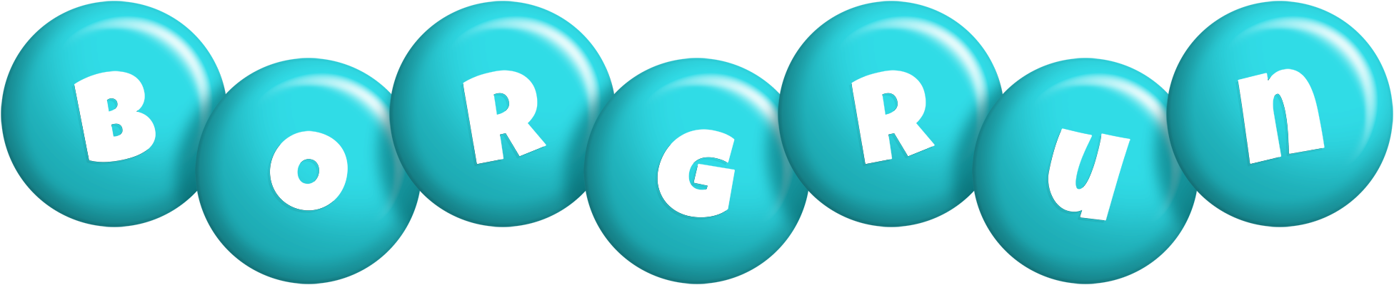 Borgrun candy-azur logo