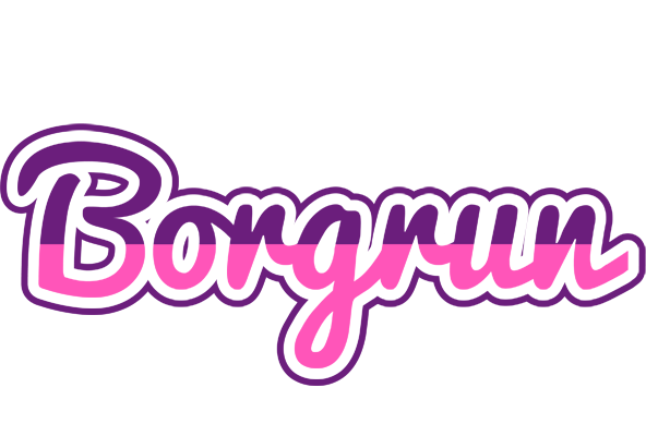 Borgrun cheerful logo