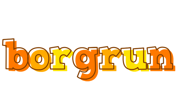 Borgrun desert logo