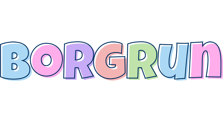 Borgrun pastel logo