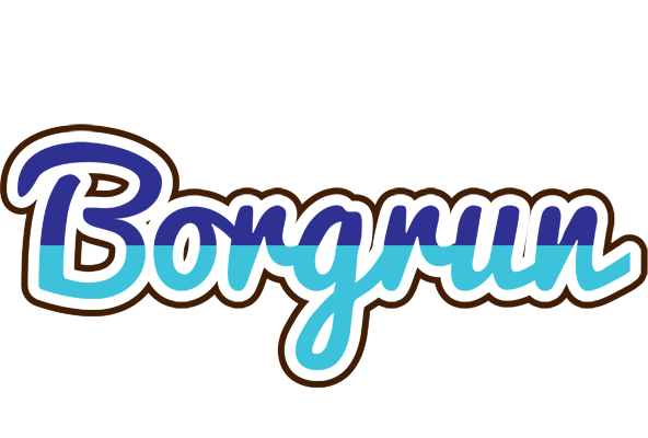 Borgrun raining logo