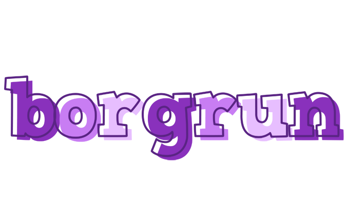 Borgrun sensual logo