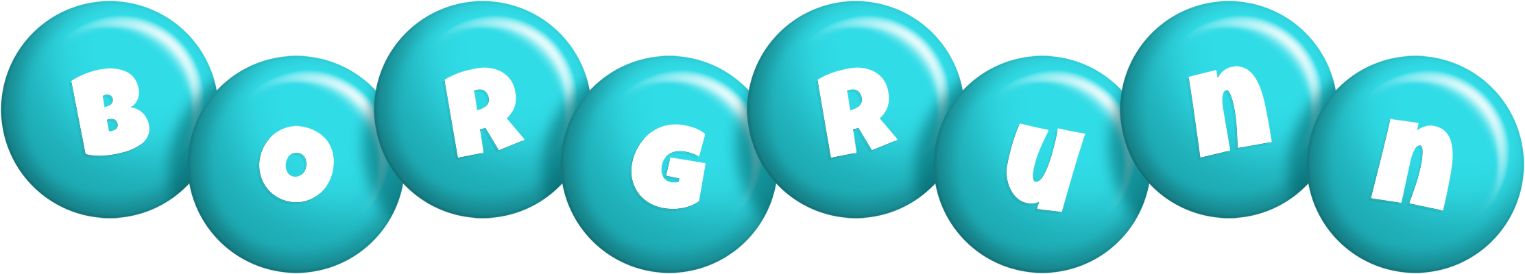 Borgrunn candy-azur logo