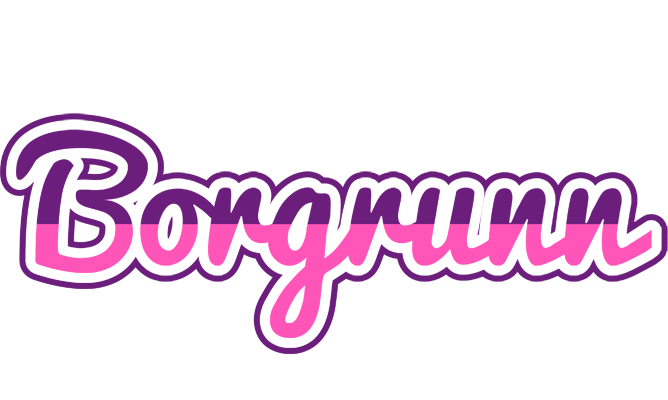 Borgrunn cheerful logo