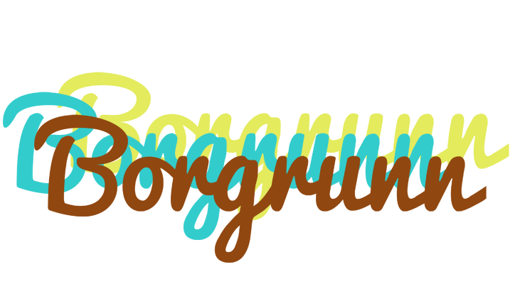 Borgrunn cupcake logo