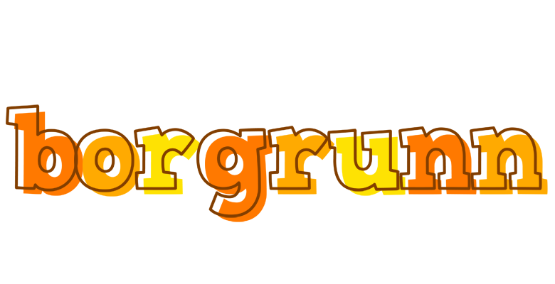Borgrunn desert logo
