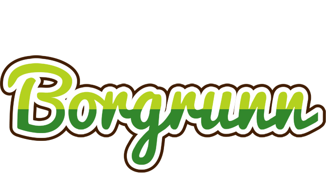 Borgrunn golfing logo