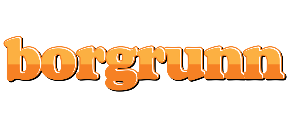 Borgrunn orange logo