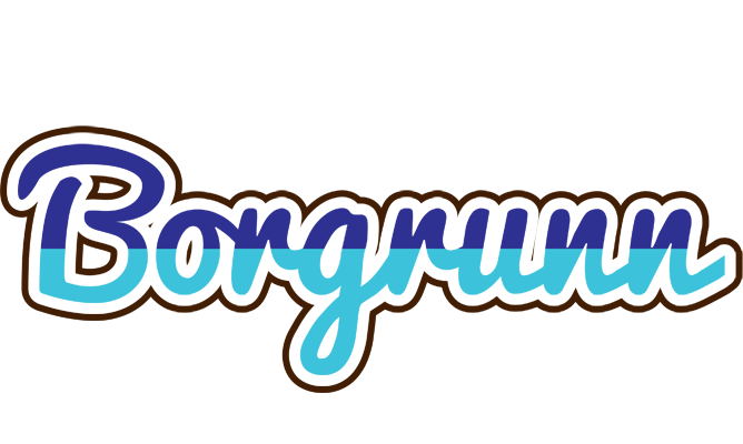 Borgrunn raining logo