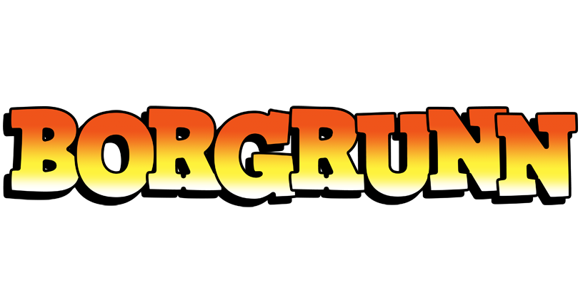 Borgrunn sunset logo