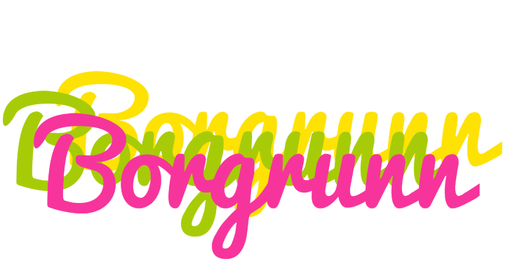 Borgrunn sweets logo