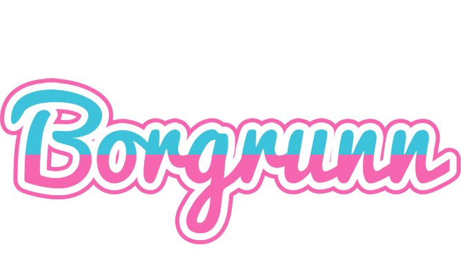Borgrunn woman logo