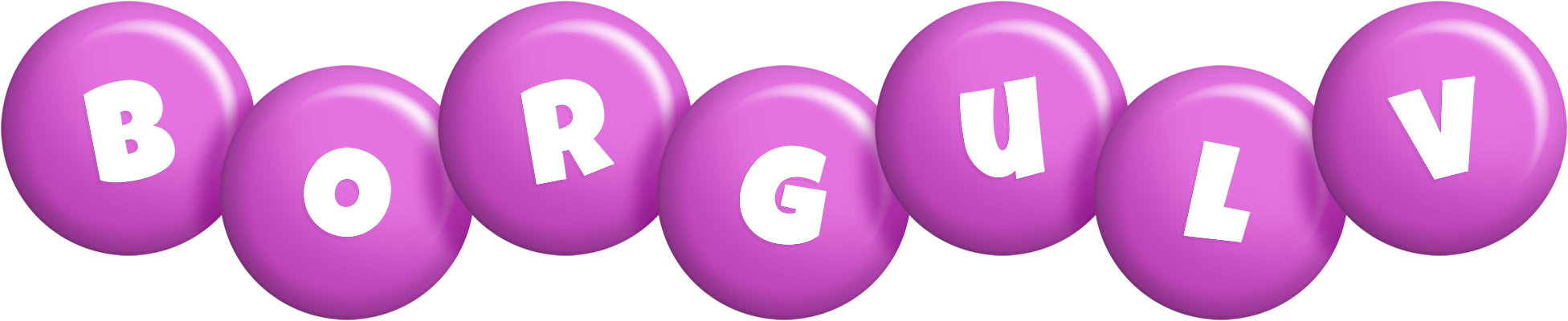 Borgulv candy-purple logo
