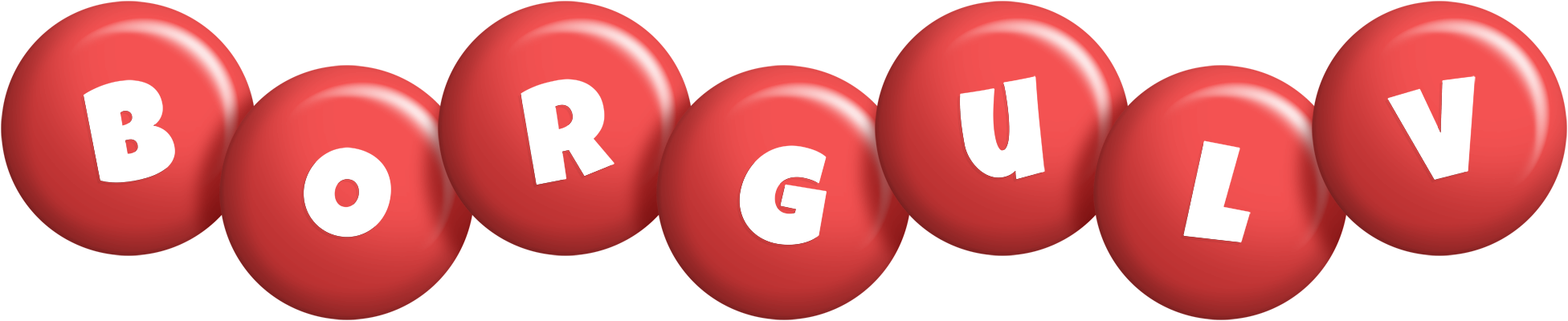 Borgulv candy-red logo