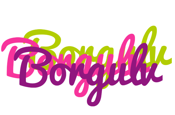 Borgulv flowers logo