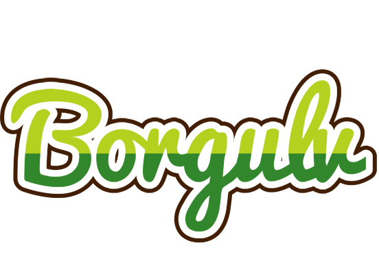 Borgulv golfing logo