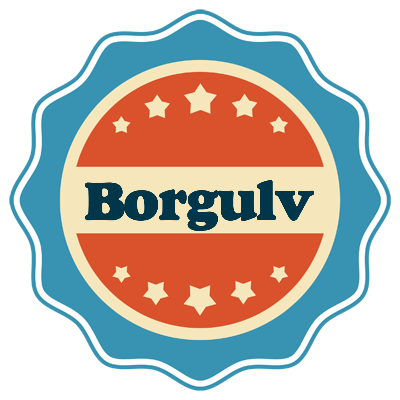Borgulv labels logo