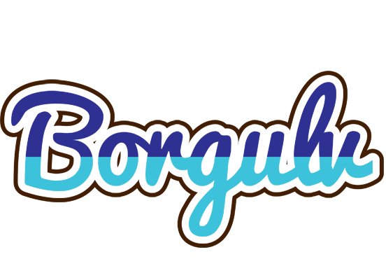 Borgulv raining logo