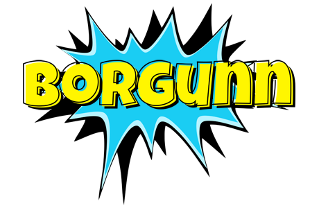 Borgunn amazing logo