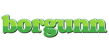 Borgunn apple logo