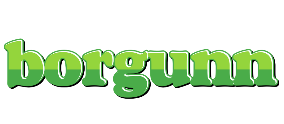 Borgunn apple logo