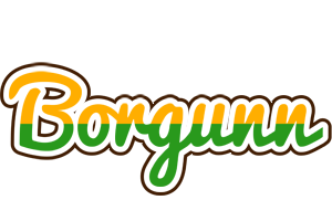 Borgunn banana logo