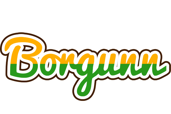 Borgunn banana logo