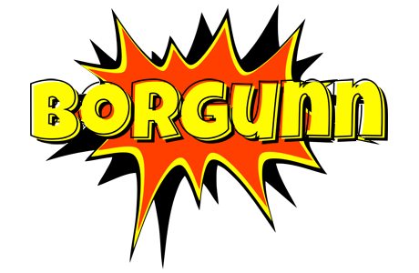 Borgunn bazinga logo