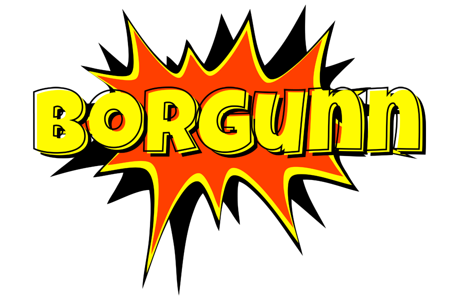 Borgunn bazinga logo