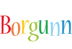 Borgunn birthday logo