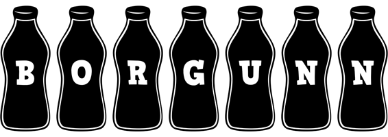 Borgunn bottle logo