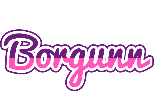 Borgunn cheerful logo