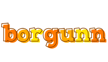 Borgunn desert logo