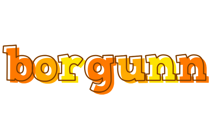 Borgunn desert logo