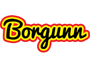 Borgunn flaming logo