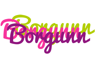 Borgunn flowers logo