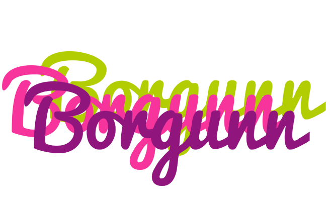 Borgunn flowers logo