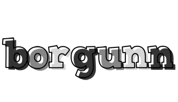 Borgunn night logo