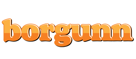 Borgunn orange logo