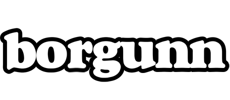 Borgunn panda logo