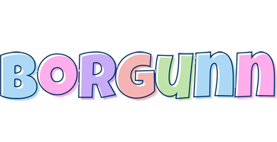 Borgunn pastel logo