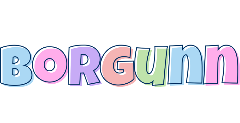 Borgunn pastel logo