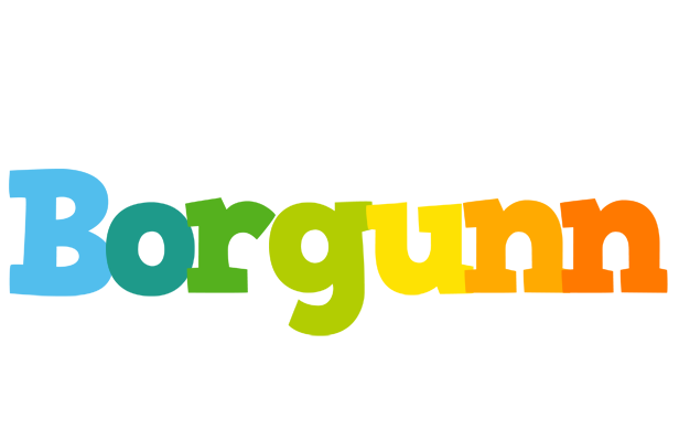 Borgunn rainbows logo