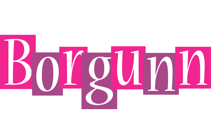 Borgunn whine logo