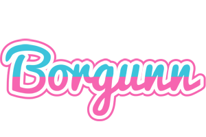 Borgunn woman logo