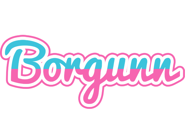 Borgunn woman logo