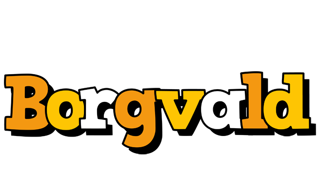 Borgvald cartoon logo