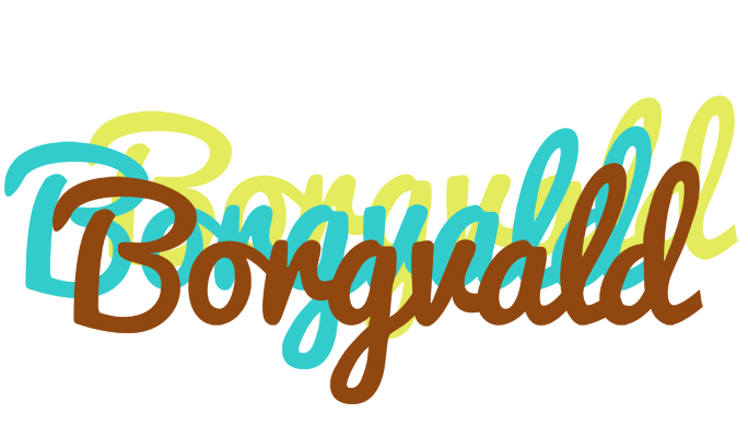 Borgvald cupcake logo
