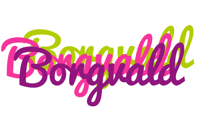 Borgvald flowers logo