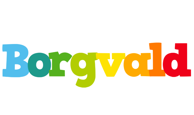Borgvald rainbows logo